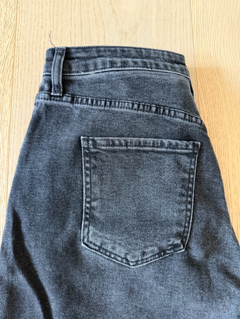 Just Black Denim The Seamed Barrell Jeans Women 27 washed black - Picture 10 of 10